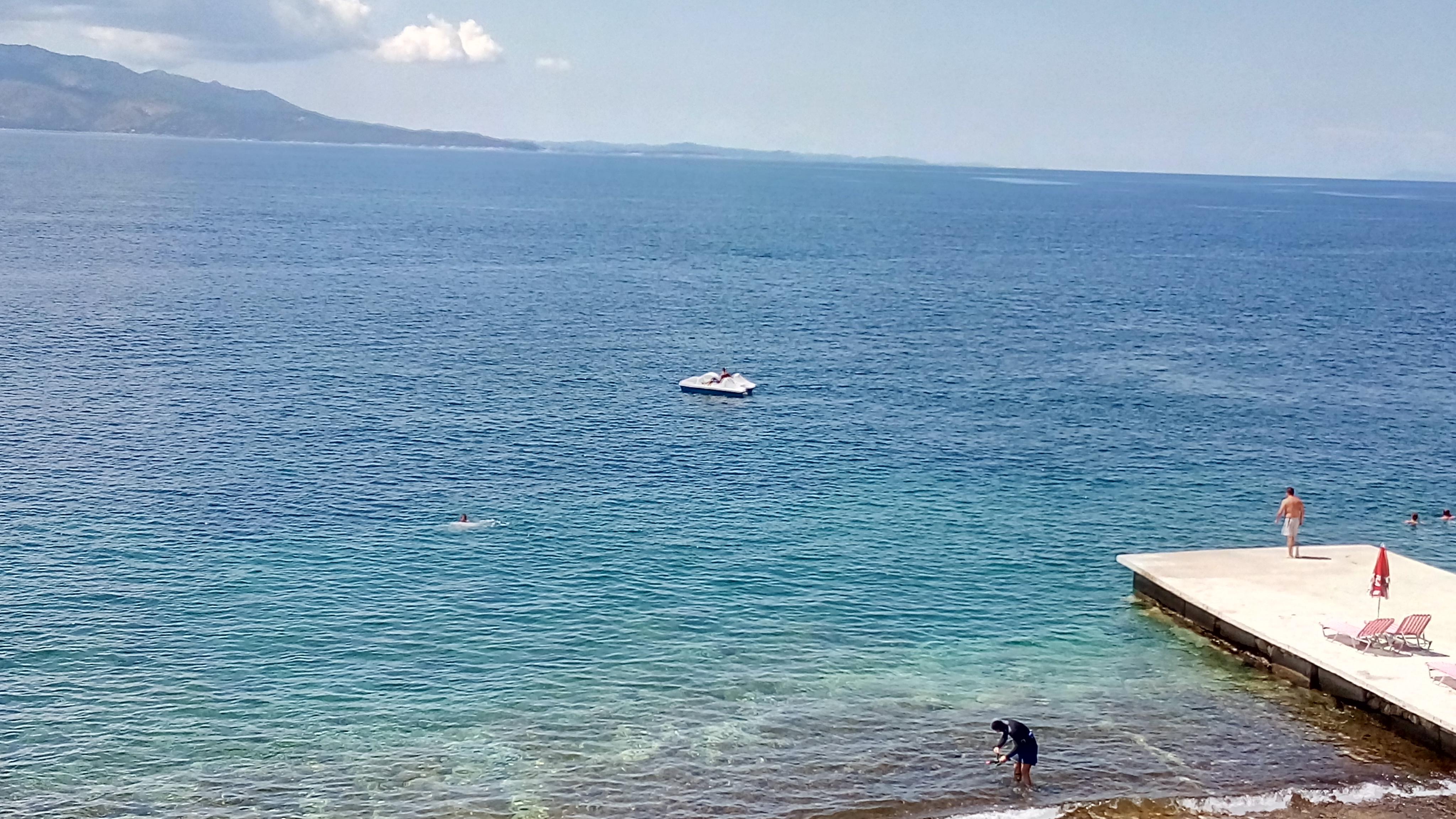 Hotel Piccolino Sarande Bagian luar foto